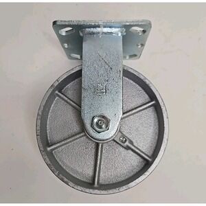 6" x 2" Heavy Duty "Steel Wheel" Caster -  Rigid